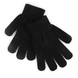 RJM Childrens/Kids Thermal Magic Gloves / Black